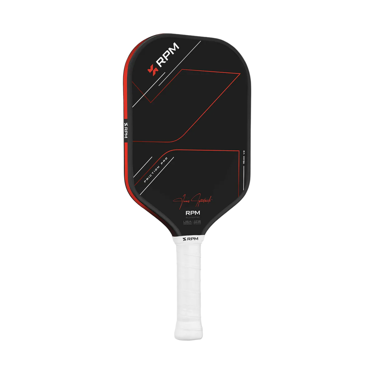 RPM FRICTION PRO 16MM ELONGATED V2 Pickleball Paddle