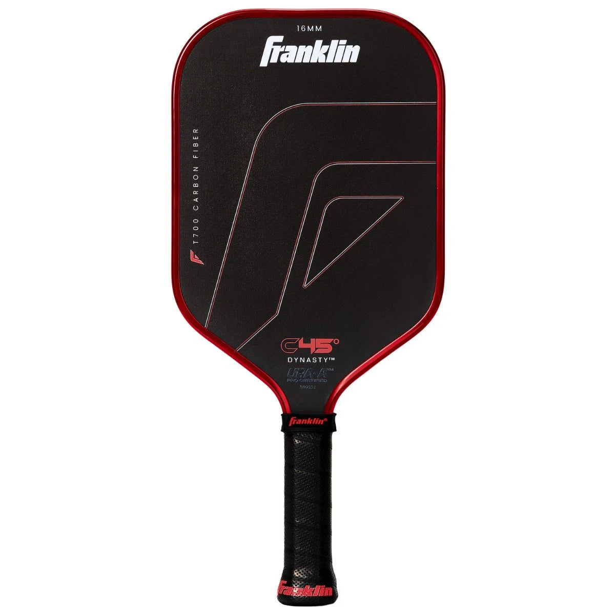 Franklin C45 Dynasty Elongated 16mm Red Pickleball Paddle