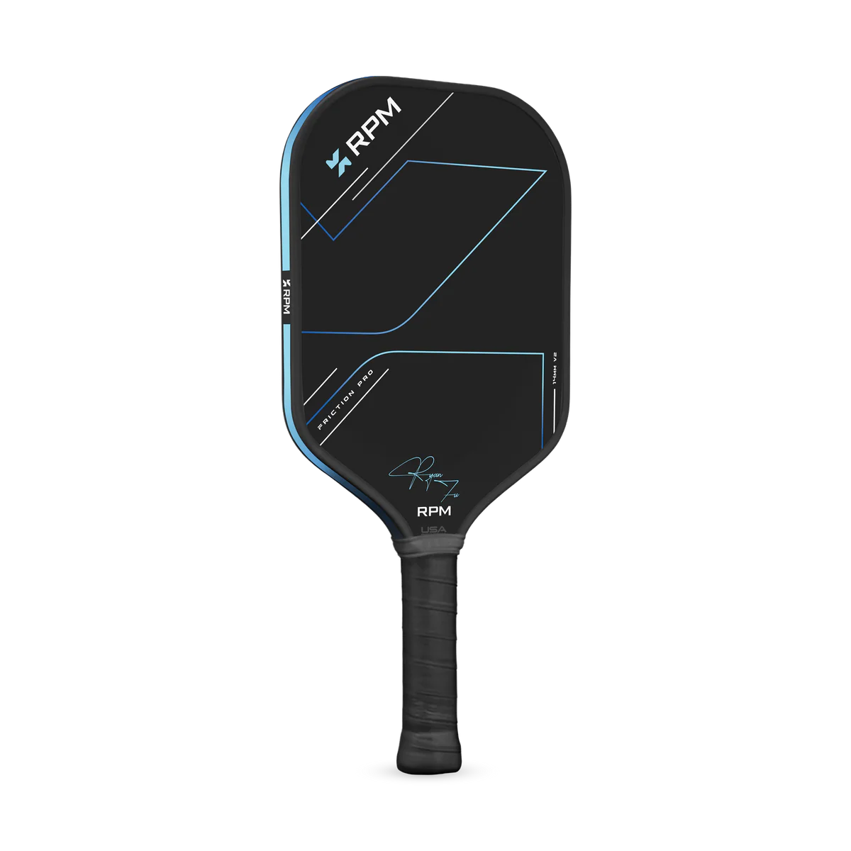 RPM FRICTION PRO 14MM ELONGATED V2 RYAN FU SIGNATURE Pickleball Paddle