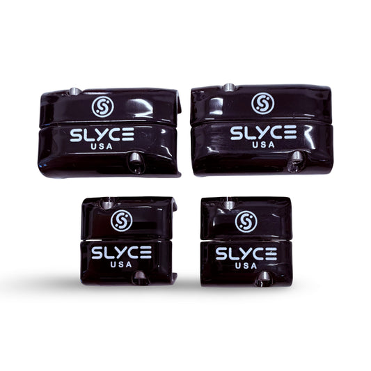 SLYCE SLYDRS™ — Adjustable Clamp-On Pickleball Paddle Tuning Weights